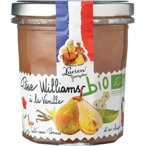 [3330720258144] LUCIEN GEORGELIN Mermelada de Pera Williams y Vainilla Bio 320g