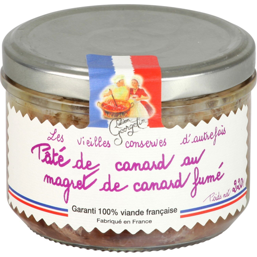 [3330720650252] LUCIEN GEORGELIN Paté de pato con magret ahumado 220 g