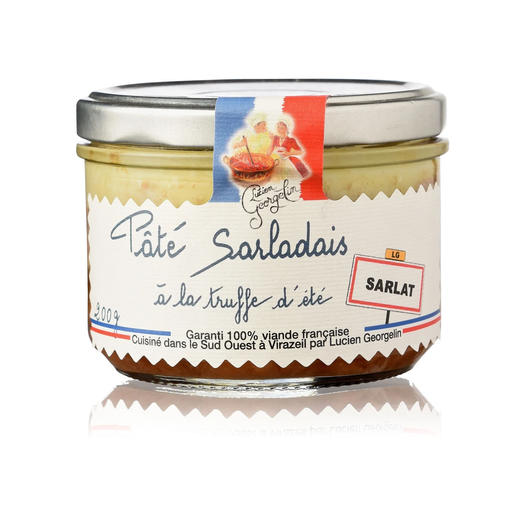 [3330720650412] LUCIEN GEORGELIN Paté sarladais con trufas de verano 200 g