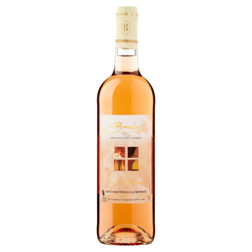 [3331362000368] LA CADIERENNE Vinho rosé AOP Bandol 75 cl