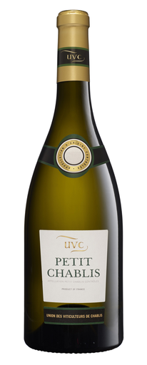 [3332418006365] UVC Union des Viticulteurs de Chablis, Petit Chablis AOP Blanc Sec 75 cl
