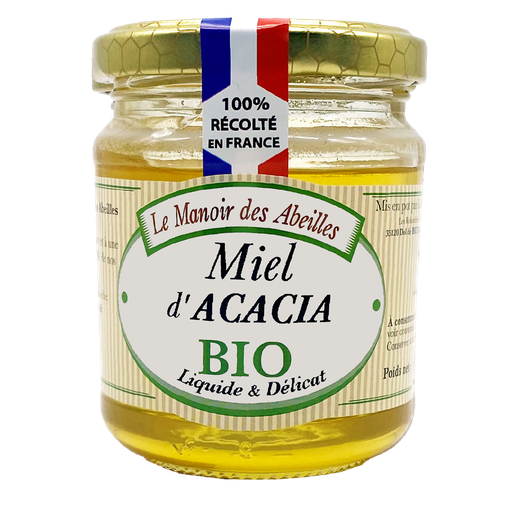 [3335440127107] MANOIR DES ABEILLES Miel de acacia de Francia bio 250 g