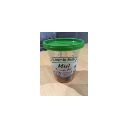 [3335440152123] LE VERGER DES ABEILLES Miel de Flores Bio 500 g
