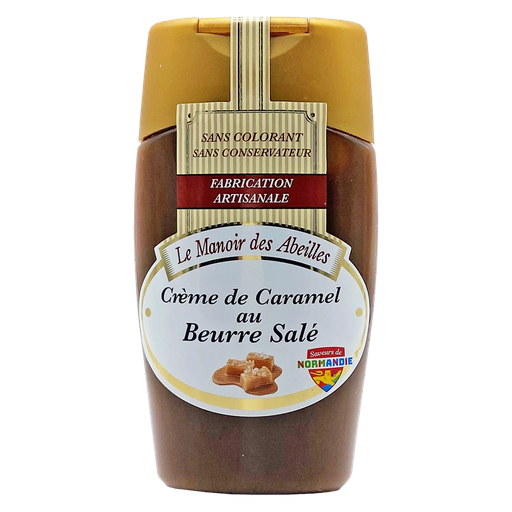 [3335440335007] MANOIR DES ABEILLES Crema de caramelo con mantequilla salada 220 g