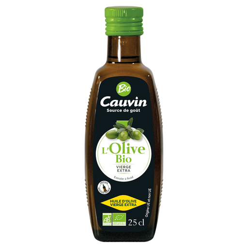 [3336590083282] CAUVIN Azeite virgem extra bio 25 cl
