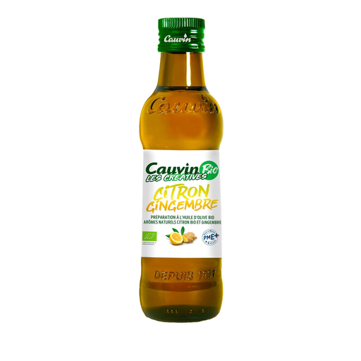 [3336590103263] CAUVIN Azeite virgem extra Bio limão 25 cl