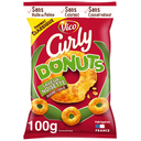 CURLY Aperitivos Donuts sabor avellana dulce y salado 100 g