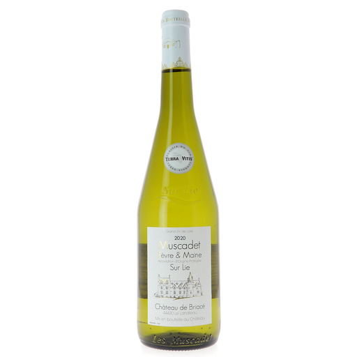 [3338480073359] LIE CHATEAU DE BRIACE White Wine Loire Muscadet 75 cl