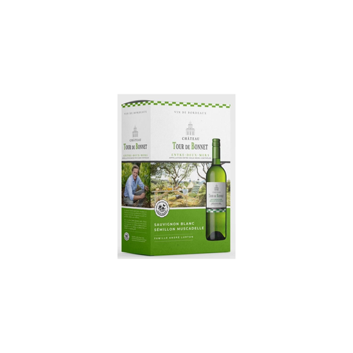 [3338831912436] CHÂTEAU TOUR DE BONNET Vin Blanc Entre-deux-mers 2020 3 L