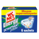 WC NET Energy Descalcificador en polvo para WC, 6 sobres de 60 g
