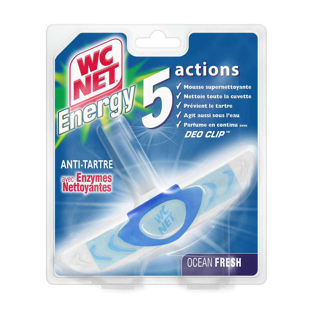WC NET Ocean Fresh Gel 5 actions 38 g