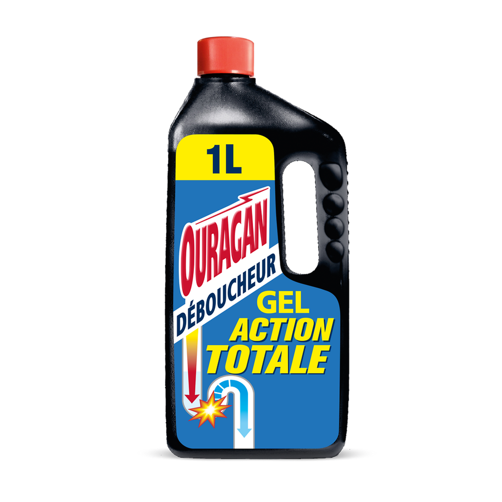 OURAGAN Total Action Drain Opener 1 L
