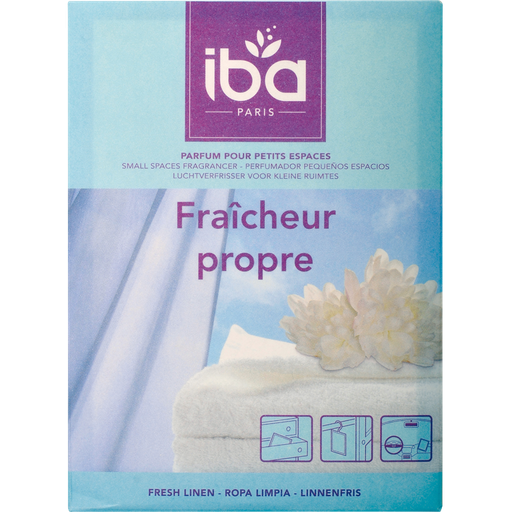[3362290005620] IBA Saqueta perfumada para pequenos espaços Frescura Limpa 14.2 g
