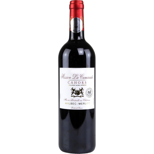 [3362460004095] MISSION LA CAMINADE Vinho Tinto Sud-Ouest Cahors Malbec 75 cl
