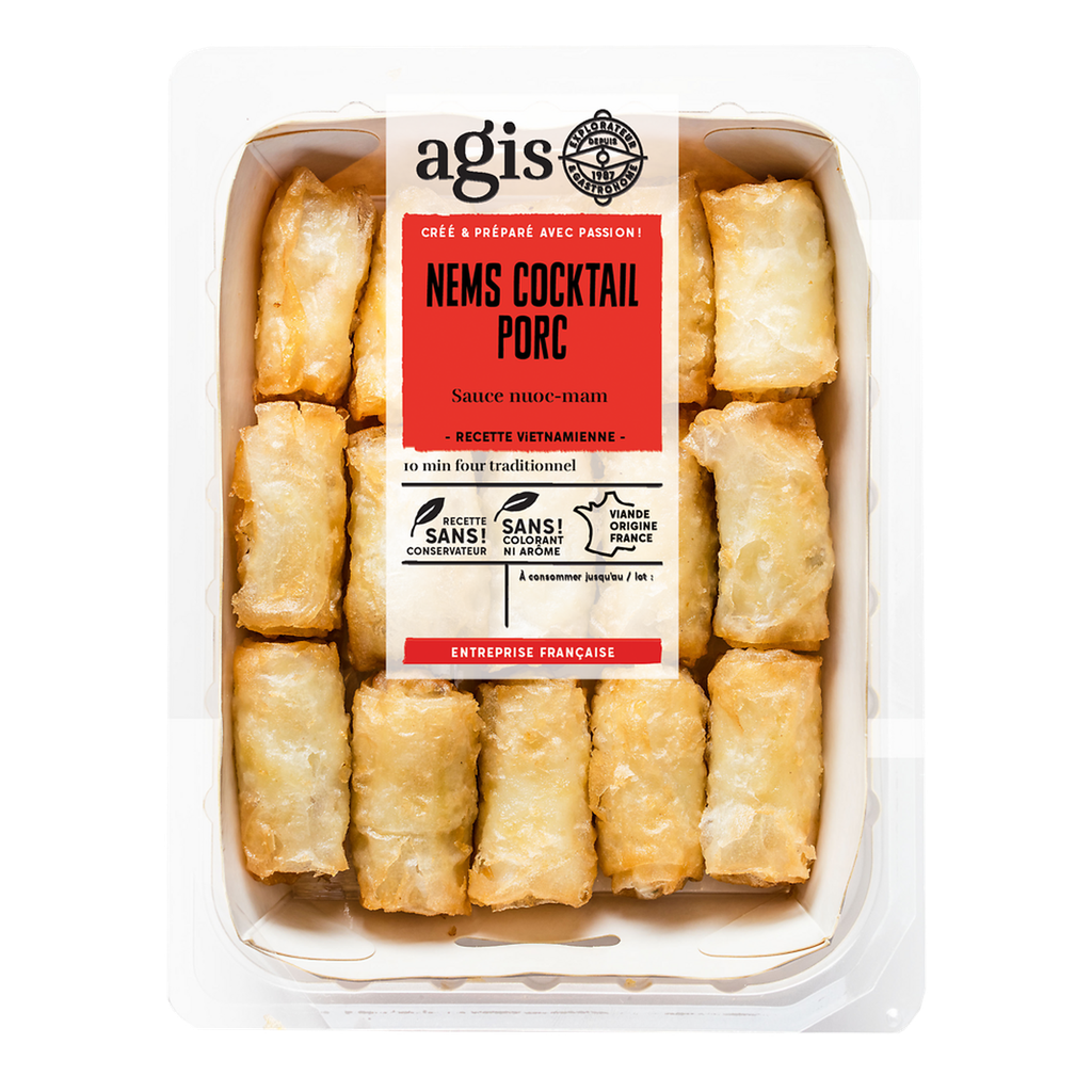AGIS Pork cocktail spring rolls with nuoc mam sauce 180 g