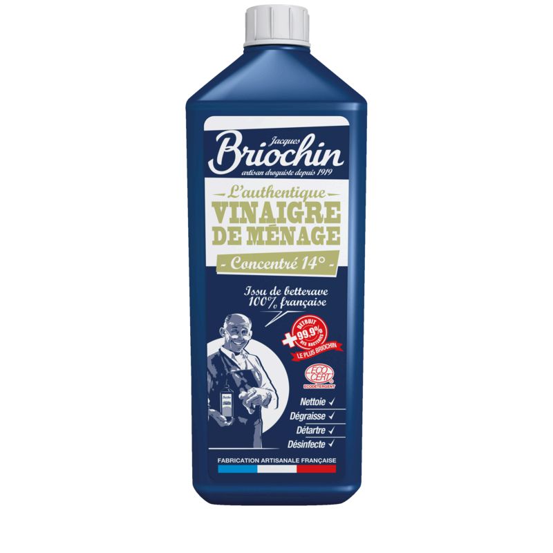Briochin Nettoyant Ménager Au Vinaigre De Ménage : Le Flacon De 1 L