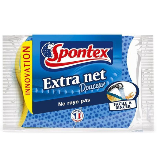 [3384123100401] SPONTEX Esponja Xtra Net Douceur x2