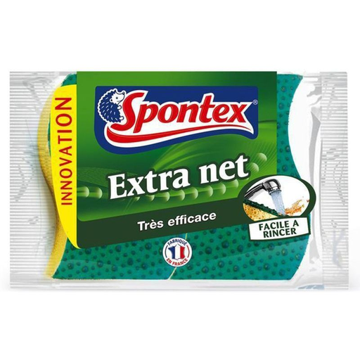 [3384123100418] SPONTEX Esponja Extra Net x2