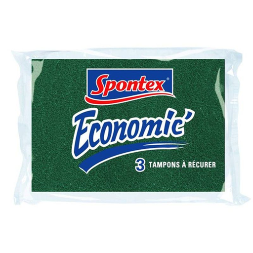 [3384123111605] SPONTEX 3 Economic Scouring Pads