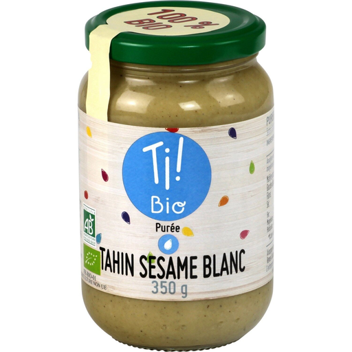 [3390390001631] TI! BIO Puré de sésamo branco bio 350 g