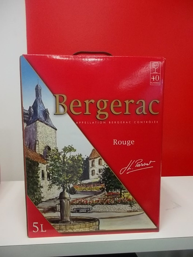 [3394292405184] PARSAT Bergerac Red Wine 5 L