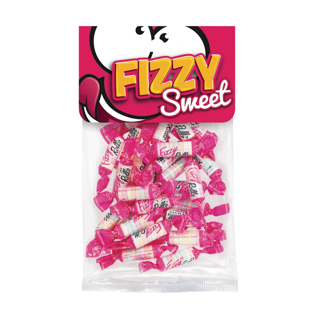 FIZZY Sweet rebuçados em rolos 110 g