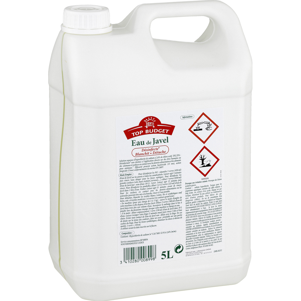 TOP BUDGET Bleach 5 L