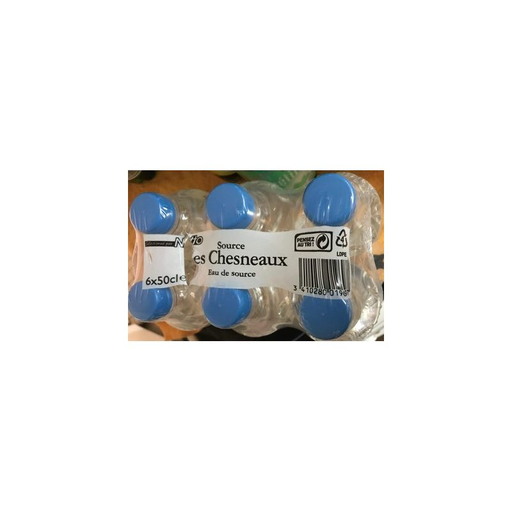[3410280019697] NETTO Spring Water 6 x 50 cl
