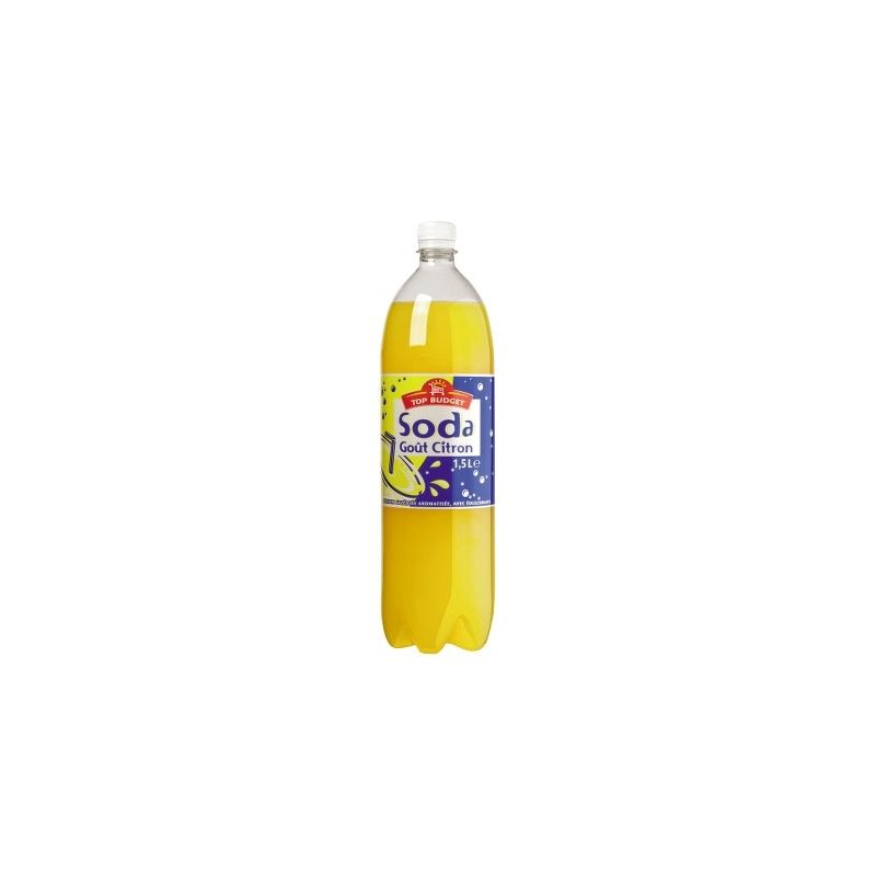 TOP BUDGET Soda Citron 1,5L