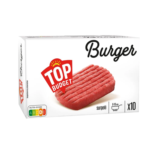 [3410280022895] TOP BUDGET Burger Minced Preparation 1 kg