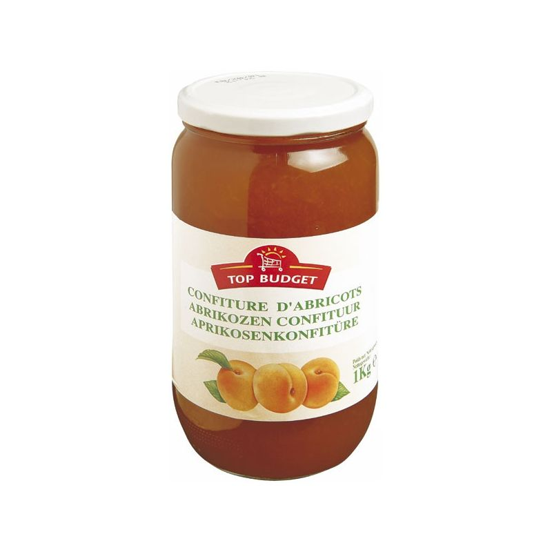 TOP BUDGET Confiture d'abricots 1 kg