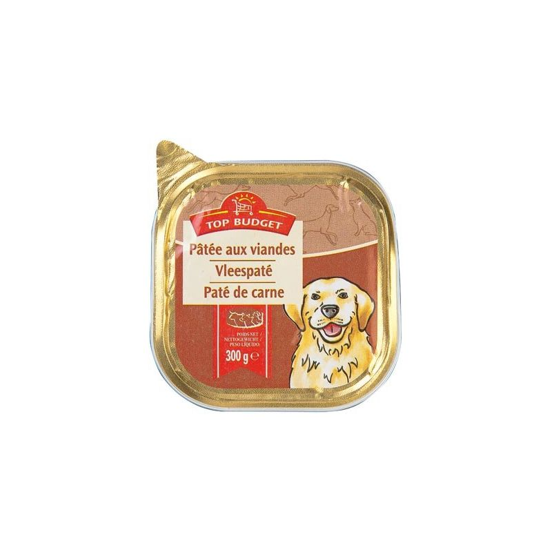 TOP BUDGET Beef pâté for dogs 300 g