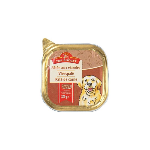 [3410280023380] TOP BUDGET Pâtée au bœuf pour chien 300 g