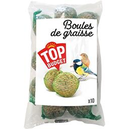 [3410280040608] TOP BUDGET Bolas de grasa para pájaros de jardín 10
