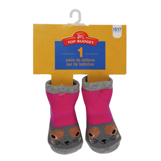 [3410280105314] TOP BUDGET Pyjama bébé fille pieds fermés 0/6M
