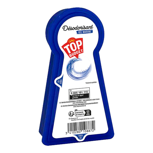 [3410280108872] TOP BUDGET Ambientador em gel marinho 150 g