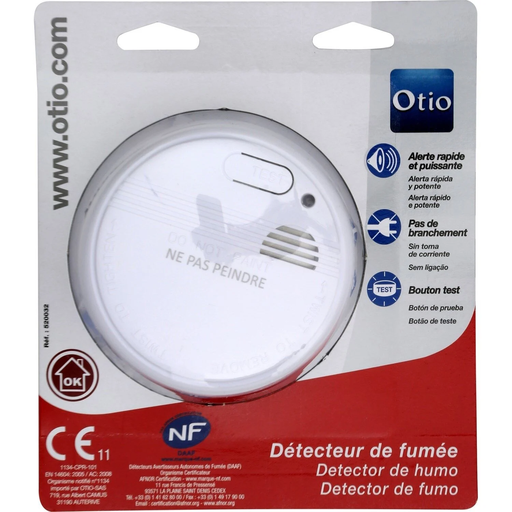 [3415545200322] OTIO Smoke Detector NF 1 unit