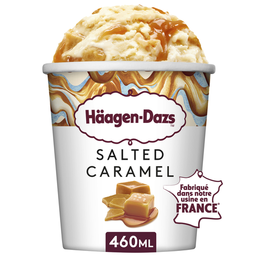[3415581114713] HAAGEN-DAZS Crème Glacée Caramel Beurre Salé 400g