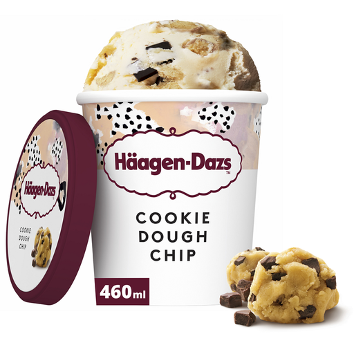 [3415581154719] HAAGEN-DAZS Vanilla Cookie Dough Ice Cream 394 g
