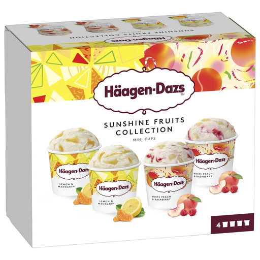 [3415581592719] HAAGEN-DAZS Ice Cream Fruit Collection 324 g