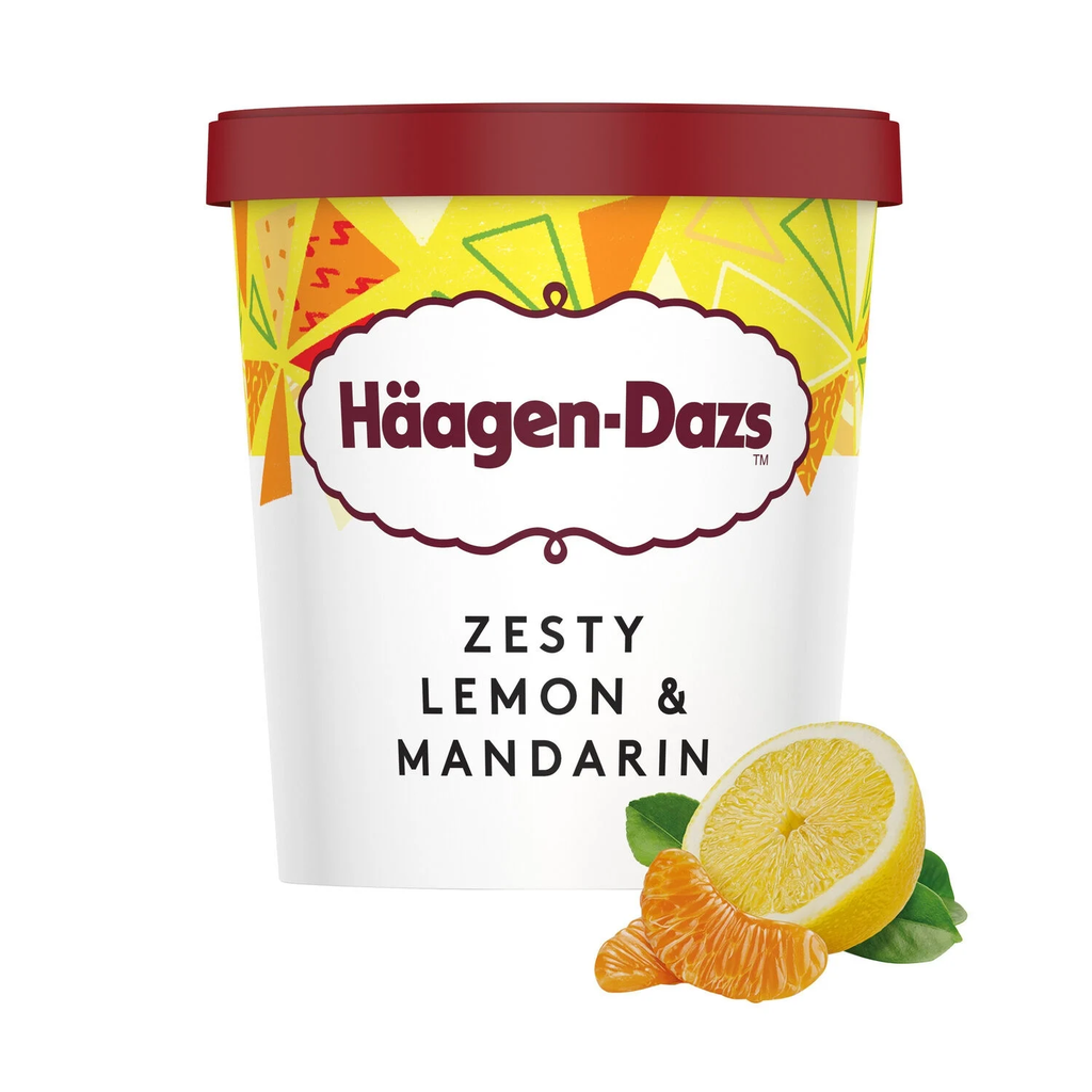 HAAGEN-DAZS Gelado Limão Mandarina 400 g