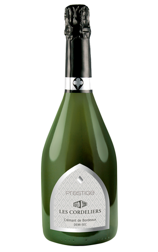 [3416145023014] LES CORDELIERS Crémant de Bordeaux Demi-sec Blanc de Blancs 75 cl