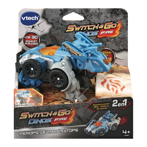 [3417764170059] VTECH Petits switch & go dinos fire or 1'CLICK (various models) - 1 unit