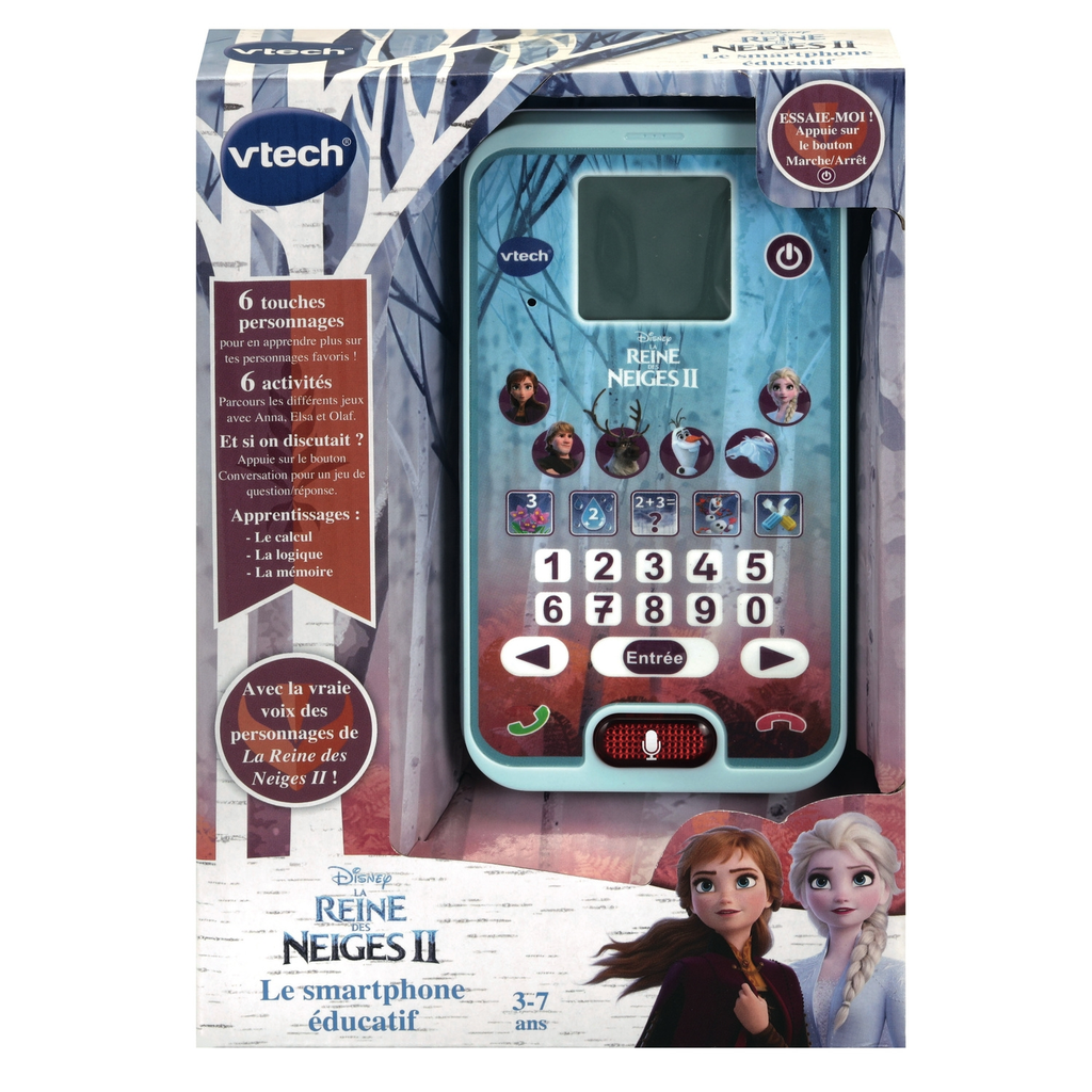 VTECH Le smartphone éducatif La reine des Neiges 2 le téléphone