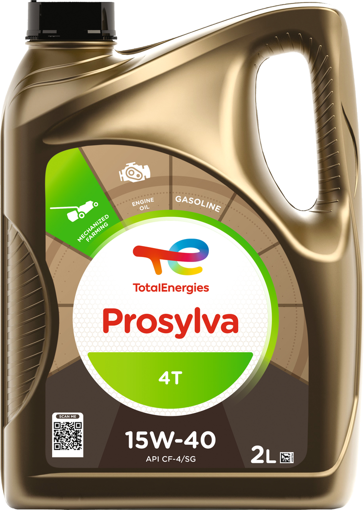 TOTAL Óleo de motor Prosylva 4T 15W-40 2 L