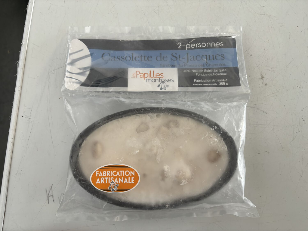 DI'MONTOIS MONTOIS Cassolettes de vieiras 300 g