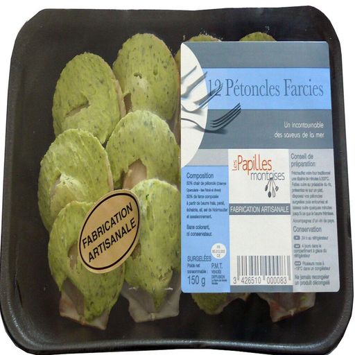 [3426510000083] DI'MONTOIS MONTOIS Vieiras recheadas X12 150 g