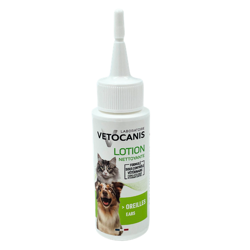 [3428170002100] VETOCANIS Ear Cleaning Lotion For Dogs And Cats 60 ml