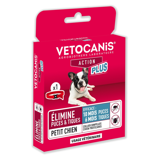 [3428170007617] VETOCANIS Anti-flea and anti-tick collar for small dogs up to 10 kg