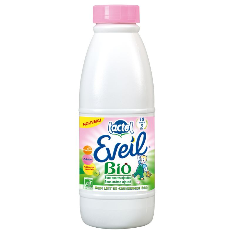 LACTEL Lait Éveil Bio 1 L